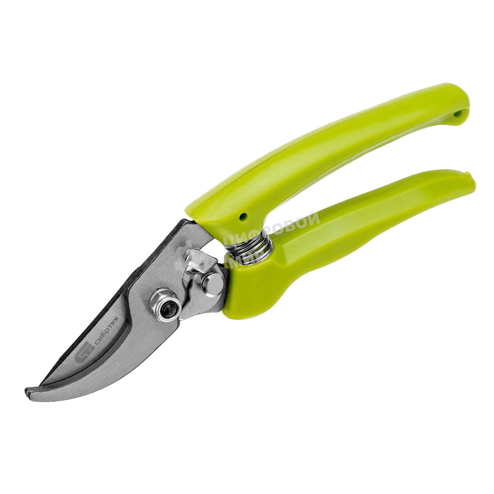 Секатор прямого реза Сибртех 185 мм, пластиковые рукоятки