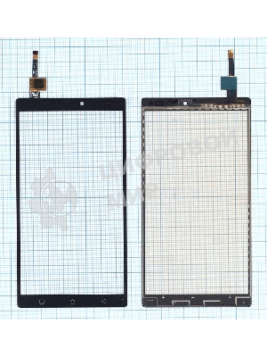 Сенсорное стекло (тачскрин) для Lenovo Vibe X3 черное