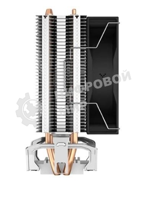 Кулер для процессора DEEPCOOL AG200 черный, 92 мм, алюминий/медь, 3050 об/мин, 30.5 дБ, 4 pin, 100 Вт, 133 мм
