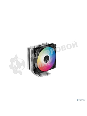 Кулер для процессора DEEPCOOL AG400 LED черный, 120 мм, алюминий/медь, 2000 об/мин, 31.6 дБ, 4 pin, 220 Вт, 150 мм