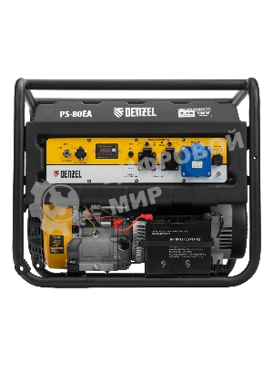 Электрогенератор бензиновый Denzel PS 80 EA, 8 кВт, 85 дБ, 90 кг