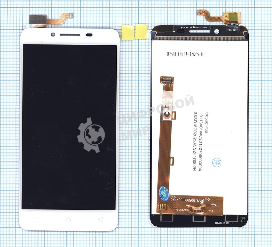 Дисплей для Lenovo A3690 белый