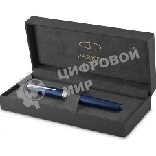 Ручка роллер Parker Sonnet Core T539 (CW1931535) LaqBlue CT F черн. черн. подар.кор.