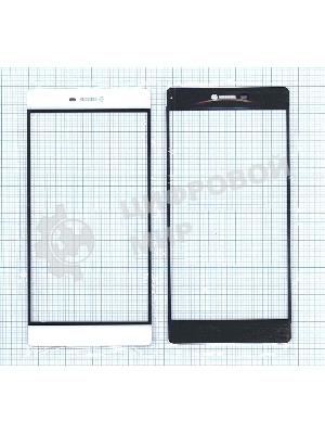 Стекло для Huawei P8 белое