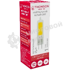 Лампа LED Thomson G4,  капсульная, 6Вт, 4000К, белый нейтральный,  TH-B4202, 1 шт.