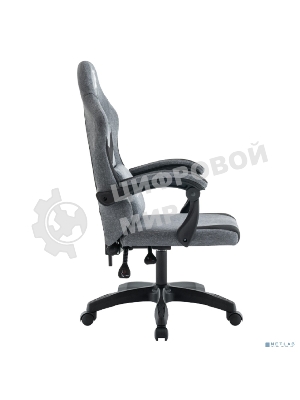 Кресло игровое Defender Runa серый/черный, класс 2, ткань