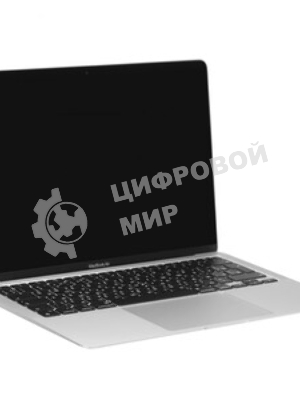 Клавиатура для ноутбука Apple MacBook Air 13 Retina M1 A2337 Late 2020 плоский Enter черная