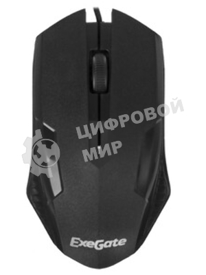 Мышь проводная ExeGate Professional Standard SH-9025L2 черный, 1000 dpi, USB, кнопки - 3