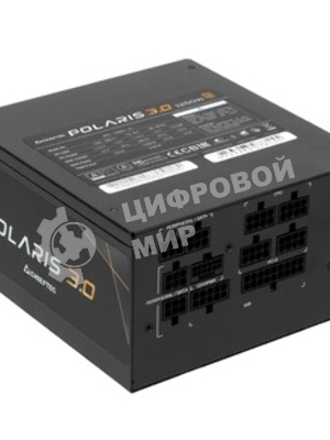 Блок питания Chieftec Polaris 3.0 PPS-1250FC-A3, 1250Вт, 80 PLUS Gold, 135мм, модульный, черный