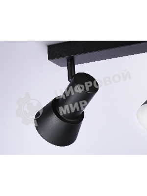 Светильник Ambrella light TA13122/3 BK/WH черный/белый GU10/3 max 12W 470*85*150