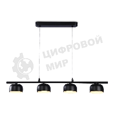 Светильник Ambrella light TN71039/4 BK черный GX53/4 max 12W 600*80*1100