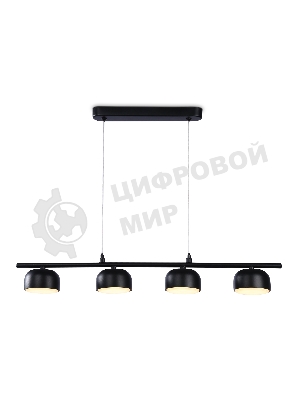 Светильник Ambrella light TN71039/4 BK черный GX53/4 max 12W 600*80*1100