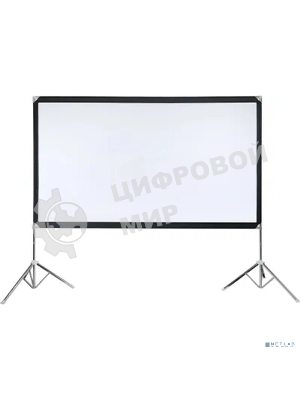 Экран с двойным штативом Lumien LSV-100101 Sky View рабочая область 104х186 см 84