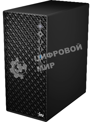 Компьютер IRU Tactio 520B6SB MT Ryzen 5 8600G (4.3) 16Gb SSD 512Gb RGr FreeDOS 2.5xGbitEth 450W черный (RUS) (2116631)