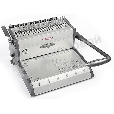 Переплетчик Gladwork X5 A4/перф.20л.сшив/макс.450л./пластик.+метал.пруж.-51мм)