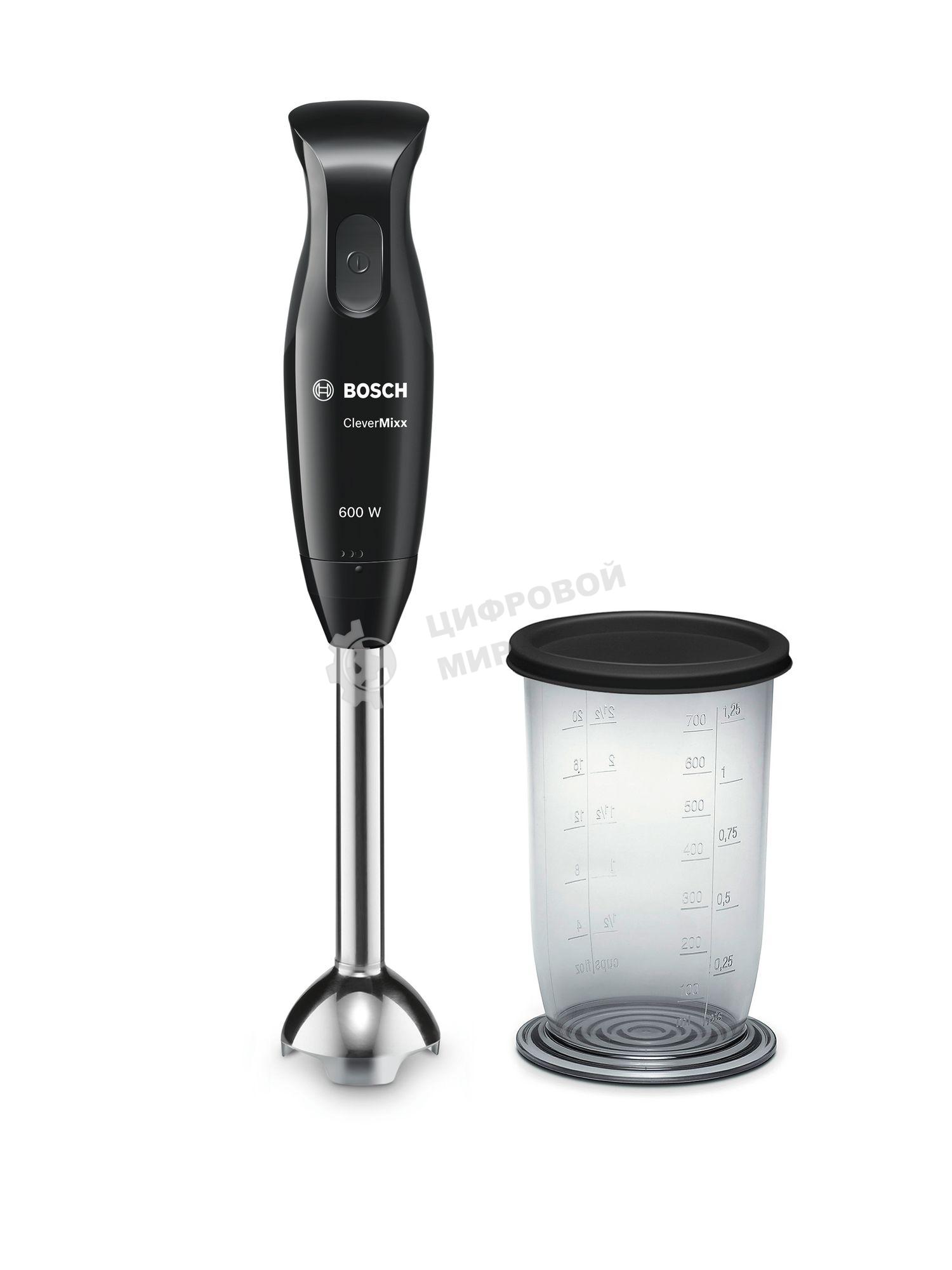 Блендер Bosch MSM2610B, погружной, черный