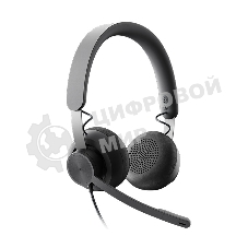 Гарнитура Logitech Headset Zone Wired UC Graphite