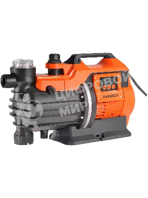 Насос автоматический PATRIOT R 1500 LCD 1500 Вт, 60 м, эл. управление, дисплей