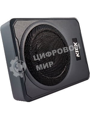 Сабвуфер автомобильный Kicx Q200BA 300Вт активный (20 см/8