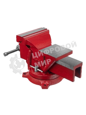 Тиски слесарные Matrix, 125 мм, поворотные, с наковальней