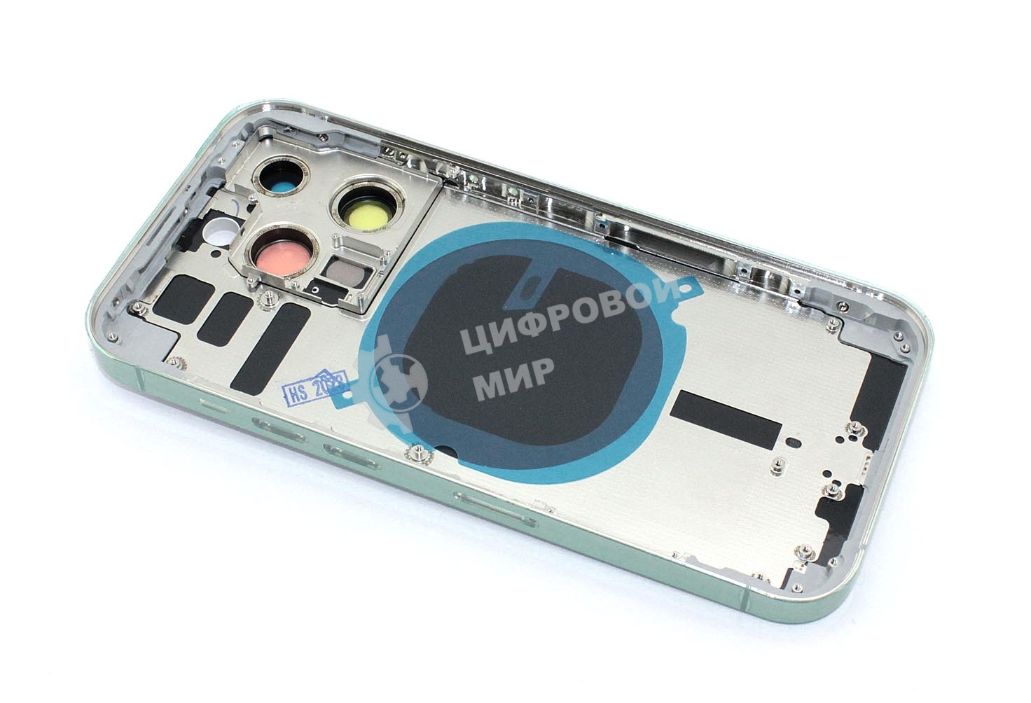 Задняя крышка (корпус) в сборе с рамкой для Apple iPhone 14 Pro белый