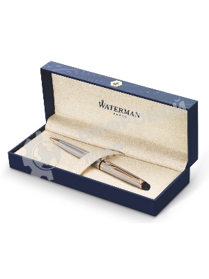 Ручка шариковая Waterman Expert 3 (CWS0952000) Stainless Steel GT M, синие чернила, подарочная коробка