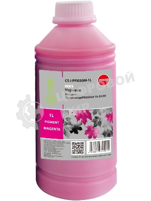Чернила Cactus CS-I-PFI030M-1L PFI-030 пурпурный 1000мл для Canon imagePROGRAF TA-20/30