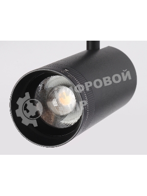 Светильник трековый светодиодный GV1571 BK черный IP20 10W 4200K 48V 15-51° D55*185