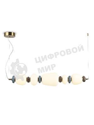 Светильник Ambrella light LH53176 SB/WH бронза/белый 26W 3000K 960*170*1230