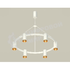 Светильник Ambrella light XB9021152/6 SWH/PYG белый песок/золото желтое полированное MR16 GU5.3 (С9021, N6134)