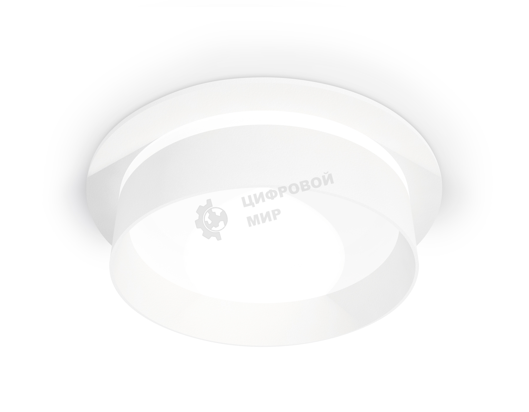 Комплект встраиваемого светильника Ambrella light XC8050020 SWH/FR белый песок/белый матовый GX53 (C8050, N8461)