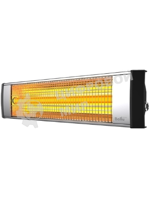 Обогреватель инфракрасный Ballu BIH-L-2.0 серый, кварцевый, 2000 Вт, 25 м2