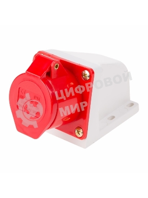 Розетка Rexant 114 стационарная 3Р+РЕ 16А 380В IP44