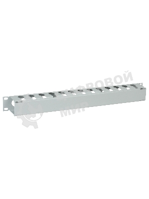 Кабельный органайзер ITK CO35-1MCM с крышкой 19