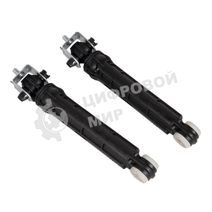 Амортизаторы для стиральной машины Indesit, Ariston, Hotpoint-Ariston, Hotpoint, 100N (комплект 2 шт с креплением)