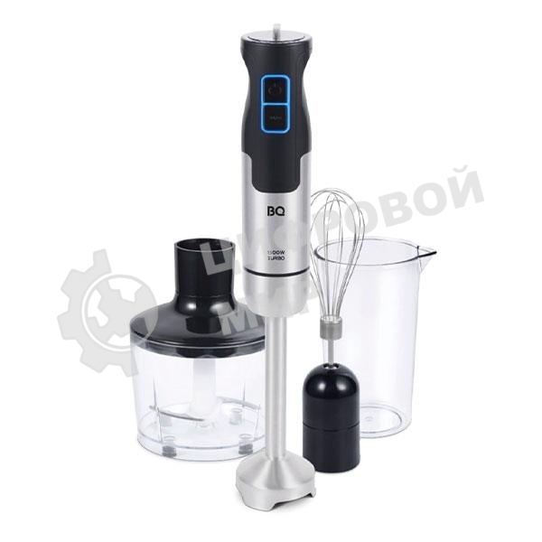 Блендер погружной BQ HB1234SS Black-Steel.