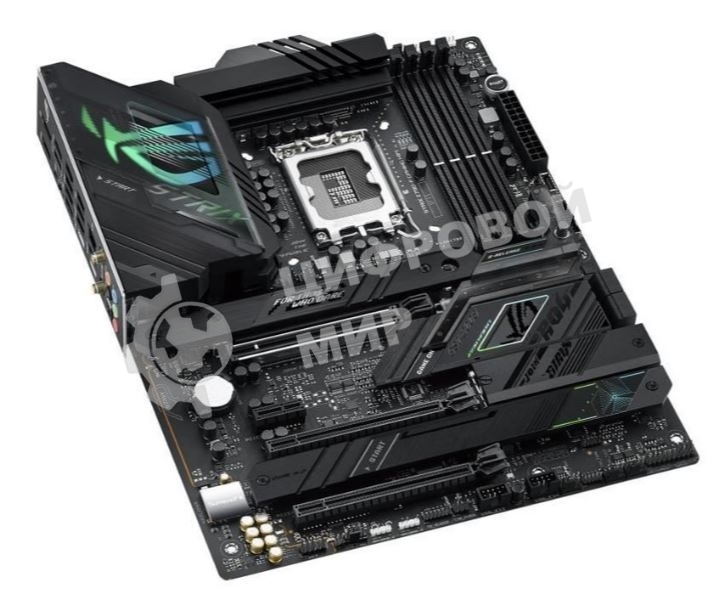 Материнская плата ASUS ROG STRIX Z790-F GAMING WIFI, LGA 1700, Intel Z790, 4xDDR5, 4xSATA, 4xM.2, 1xPCIe 5.0 x16, 2xPCIe 4.0 x4, 1xHDMI, 1xDP, 1x 2.5Gb LAN, 2xUSB-A 3.2 Gen 2, 4xUSB-A 3.2 Gen 1, 4xUSB-A 2.0, 5x3.5 мм, 7.1, Standard-ATX