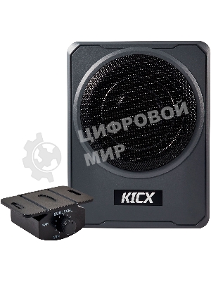 Сабвуфер автомобильный Kicx Q200BA 300Вт активный (20 см/8