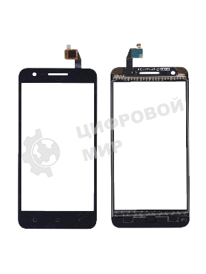 Сенсорное стекло (тачскрин) для Lenovo Vibe C2/Vibe C2 Power (K10A40) черное