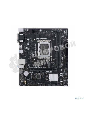 Материнская плата ASUS PRIME H610M-R D4-SI, LGA 1700, Intel H610, 2xDDR4, 4xSATA, 1xM.2 PCIe 3.0 x4, 1xPCIe 4.0 x16, 1xPCIe x1, 1xHDMI, 1xDVI, 1xVGA, 2xUSB-A 2.0, 2xUSB-A 3.2 Gen 1, 1x 1Gb LAN, 3x3.5 мм, 7.1, mATX