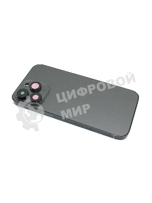 Задняя крышка (корпус) в сборе с рамкой для Apple iPhone 14 Pro Max черный
