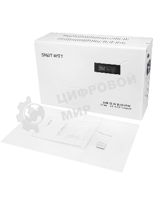 Стабилизатор напряжения настенный SMARTWATT AVR SLIM 8000RW