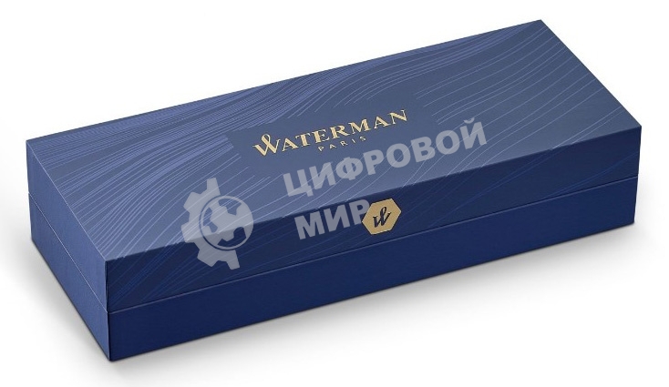 Ручка шариковая Waterman Expert 3 (CWS0952000) Stainless Steel GT M, синие чернила, подарочная коробка
