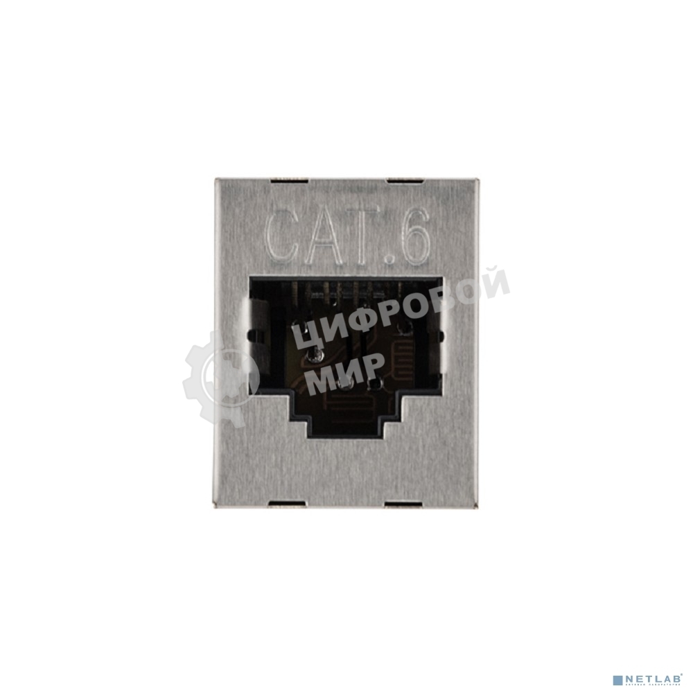 Проходной адаптер Rexant RJ-45(8P-8C), FTP экранированный, cat.6, (гнездо-гнездо)