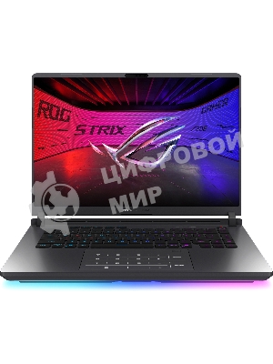 Ноутбук Asus ROG Strix G16 G615LW-S5080 серый Core Ultra 9 275HX 32Gb SSD 1Tb NVIDIA GeForce RTX 5080 16Gb 16
