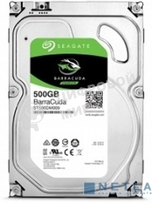 Жесткий диск 500Gb Seagate Barracuda (ST500DM009) SATA 6 Гбит/с, 7200 rpm, 32mb buffer