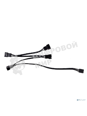 Кабель-разветвитель 1/4 ID-COOLING FS-04 (160шт/кор, 12V, PWM, 4 pin) Retail