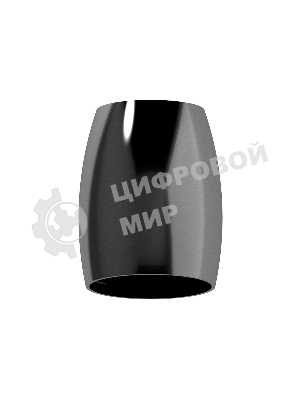 Корпус светильника C1123 DCH черный хром D70*60*H100mm MR16 GU5.3