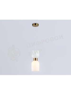 Светильник Ambrella light LH56091 BS/FR латунь/белый матовый E14 max 60W D120*1500
