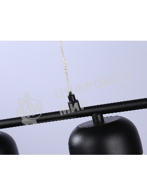 Светильник Ambrella light TN71039/4 BK черный GX53/4 max 12W 600*80*1100